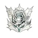 Poison Ivy wrapped around arm tattoo design idea