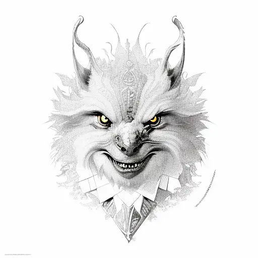 Griffin tattoo design idea