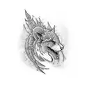 marriage  tattoo design idea