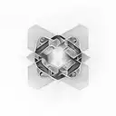 Liam double Infinity tattoo design idea