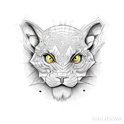 School supplies transformed into Chicano art tattoo design idea