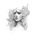 Underground tattoo design idea