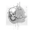 Underground tattoo design idea