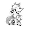sonic the hedgehog tattoo design idea