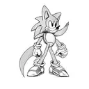 sonic the hedgehog tattoo design idea