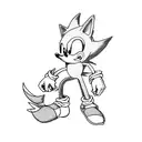 sonic the hedgehog tattoo design idea