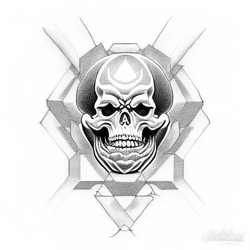 skeletor motu tattoo design idea