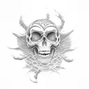 skeletor motu tattoo design idea