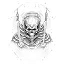skeletor motu tattoo design idea