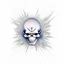 skeletor  tattoo design idea