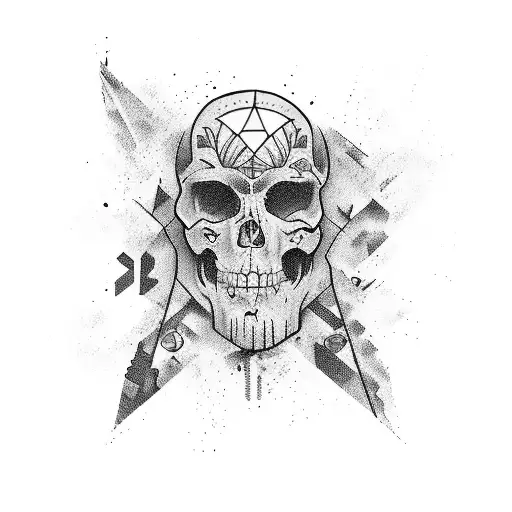 A tattoo inspired by the game Far Cry 3, incorporating elements of Brazilian funk music tattoo design idea