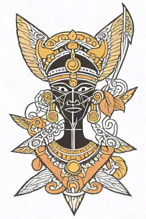 osiris strong tattoo design idea