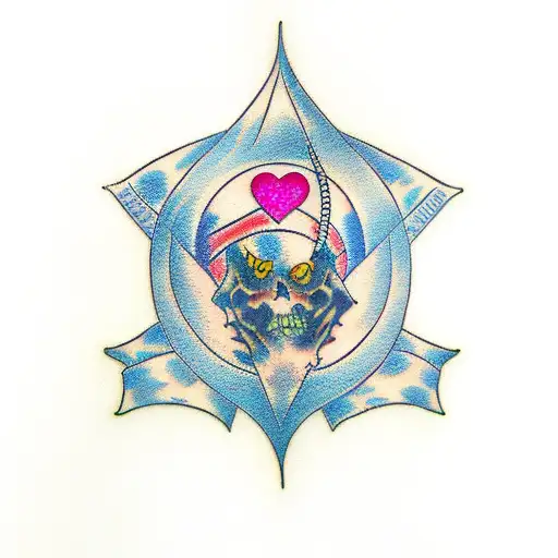 Self belief, hope, love tattoo design idea