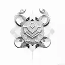 Self belief, hope, love tattoo design idea