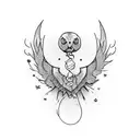 Self belief, hope, love tattoo design idea