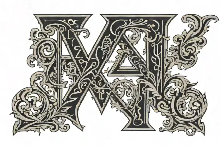 420 IN ROMAN NUMERALS NECK TATTOO GOTH METAL FONT tattoo design idea