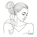 art emotional tattoo design idea