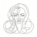art emotional tattoo design idea