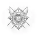 laurel wreath tattoo design idea