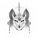 Anubis tattoo design idea