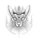 Anubis tattoo design idea