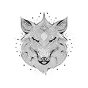 animal scratch tattoo design idea