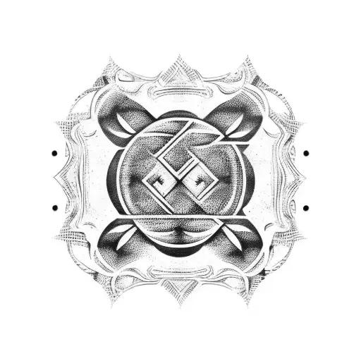 symbol with semicolon tattoo design idea