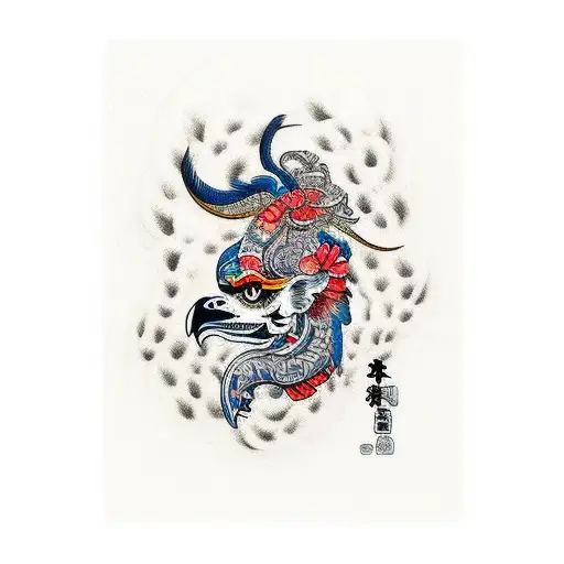 Galo imperial  tattoo design idea