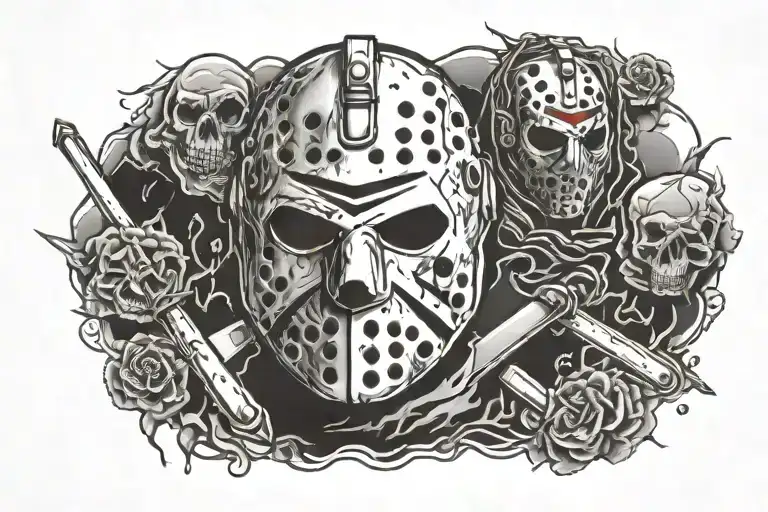 jason voorhees tattoo design idea