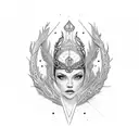 the name Victoria with the names Dafydd and Adrian brancing off it tattoo design idea