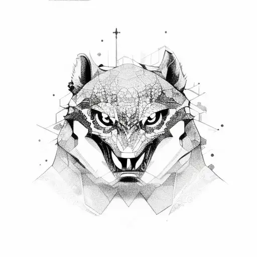 manada de Lobos tattoo design idea