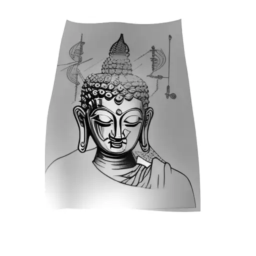 buddha tattoo design idea