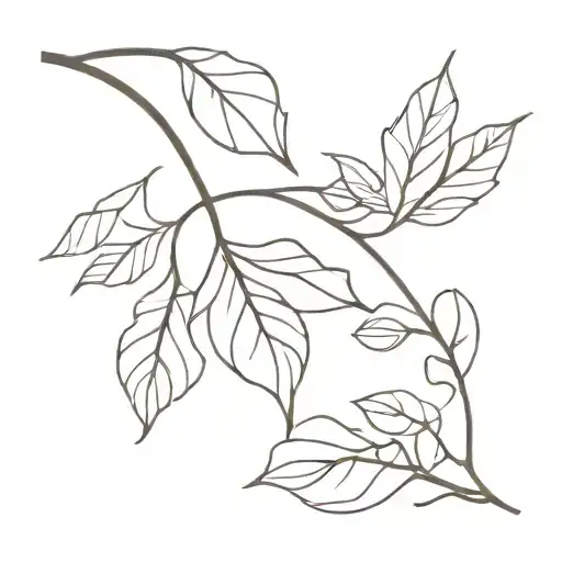 "Autumne" tattoo design idea
