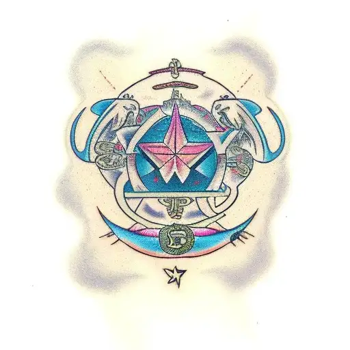 money saggitarius zodiac   Moyocoyotzin tattoo design idea