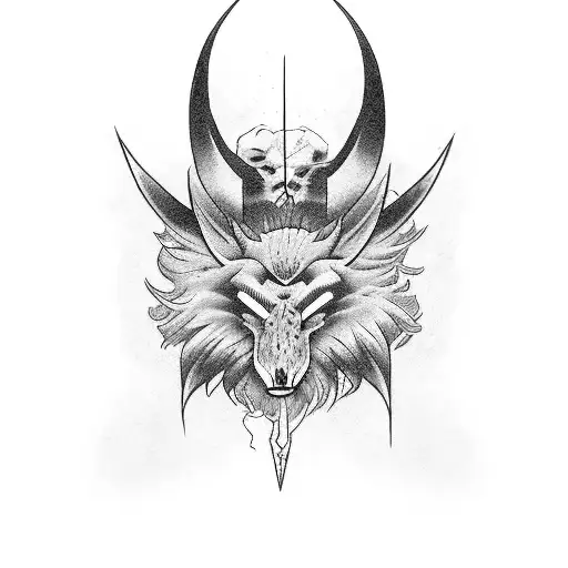 Pedophile Killer Symbol tattoo design idea