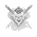 Pedophile Killer Symbol tattoo design idea