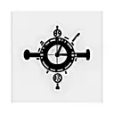 domino clock car tattoo design idea