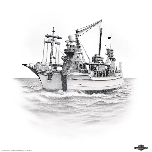 Charter fishing boat by @cocheese323 for Rhys! Do you have your own design  ready to go or need some help drawing it? We can help. To set up a consult  or book