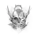 born to love, cursed to feel tattoo design idea