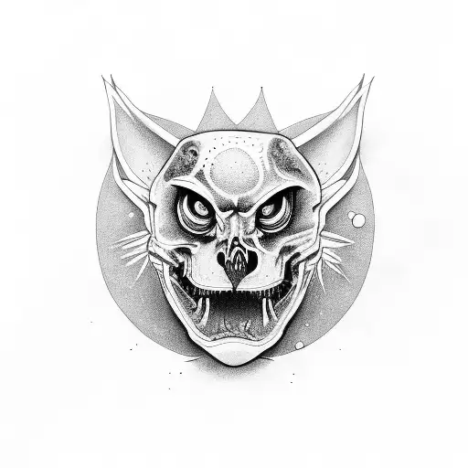 skateboarding  tattoo design idea