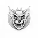 skateboarding  tattoo design idea