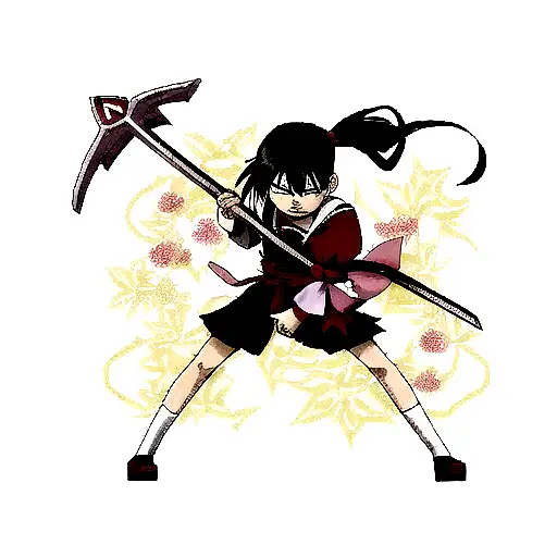 shinobu kocho deamon slayer tattoo design idea
