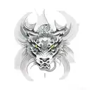 pantera tattoo design idea