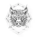 pantera tattoo design idea