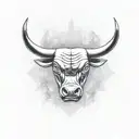 Chicago bulls tattoo design idea