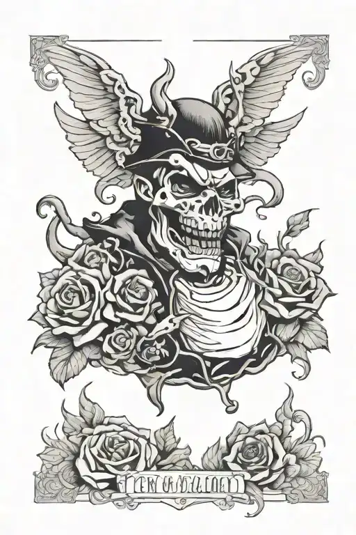 tomas shelby, cry now laugh later and good luck tattoo design idea