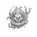 dionysus tattoo design idea