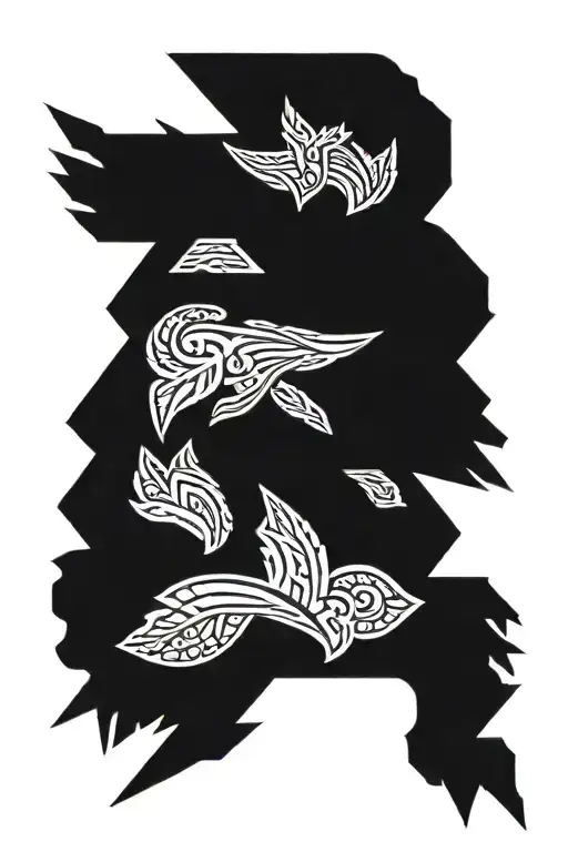 cody rhodes logo tattoo design idea