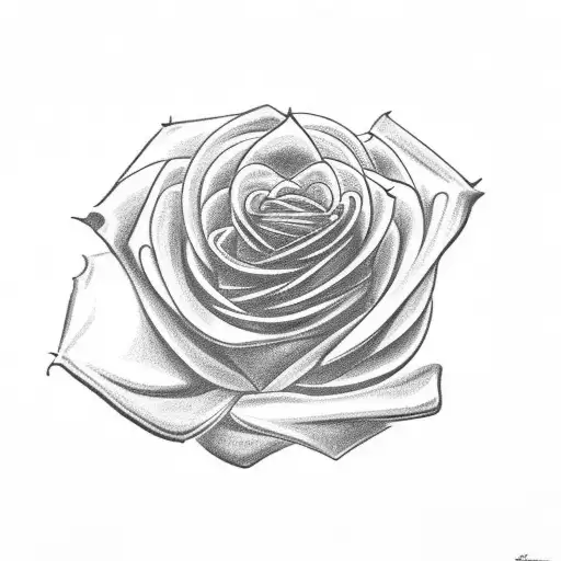 Tom Brady's Super Bowl Rings through rose stem tattoo design idea