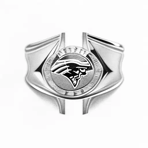 Tom Brady's Super Bowl Rings through a vein rose tattoo design idea